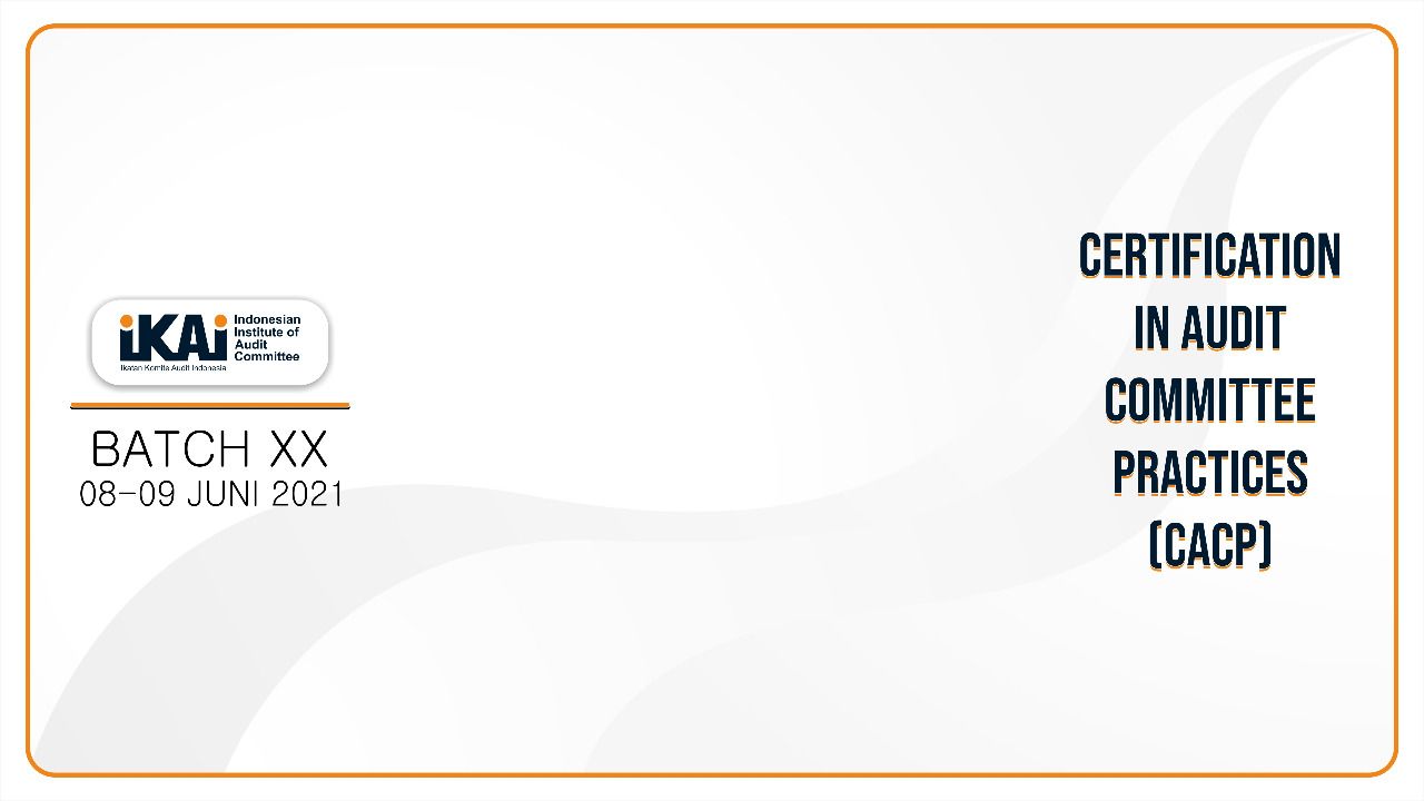 CACP Review Course Batch XX – 8 dan 9 Juni 2021