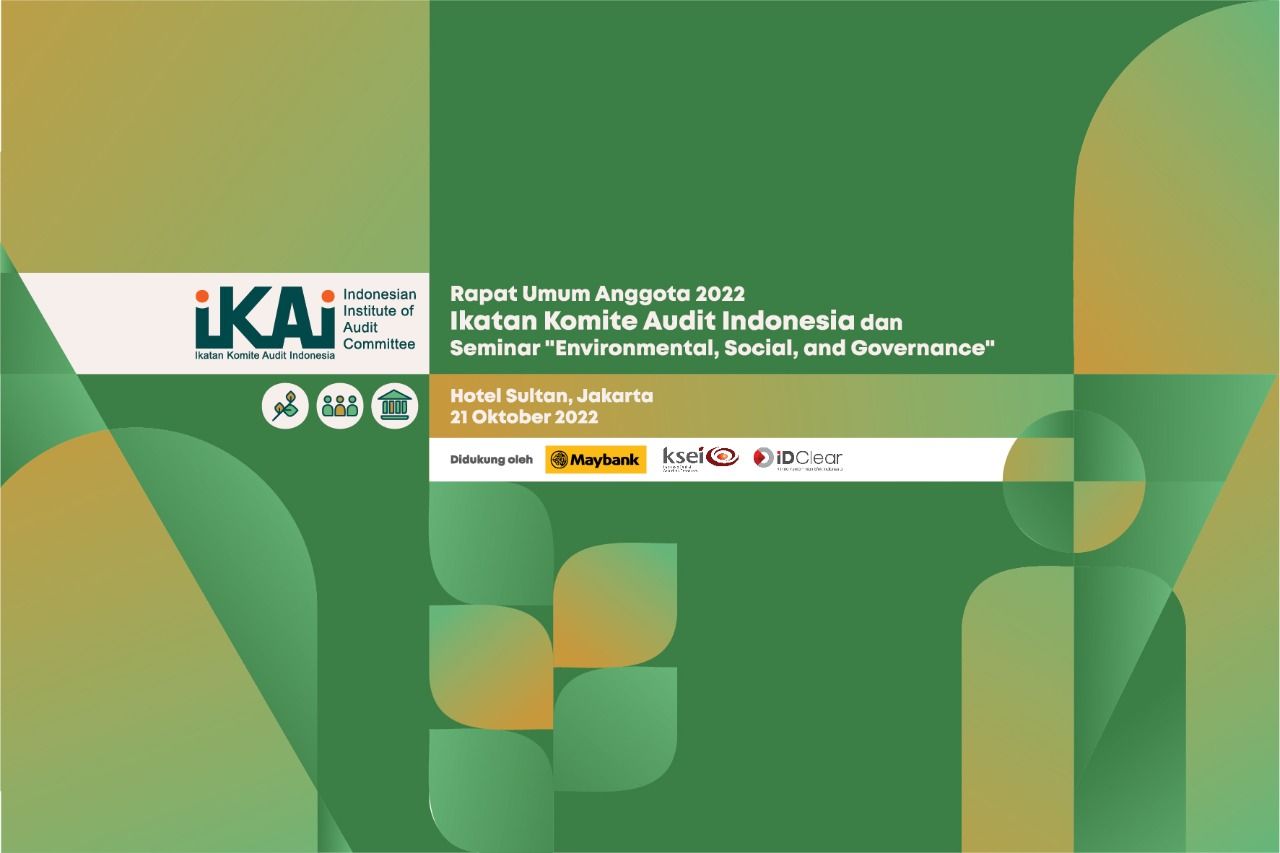 Rapat Umum Anggota 2022 dan Seminar “Environmental, Social, and Governance” – 21 Oktober 2022
